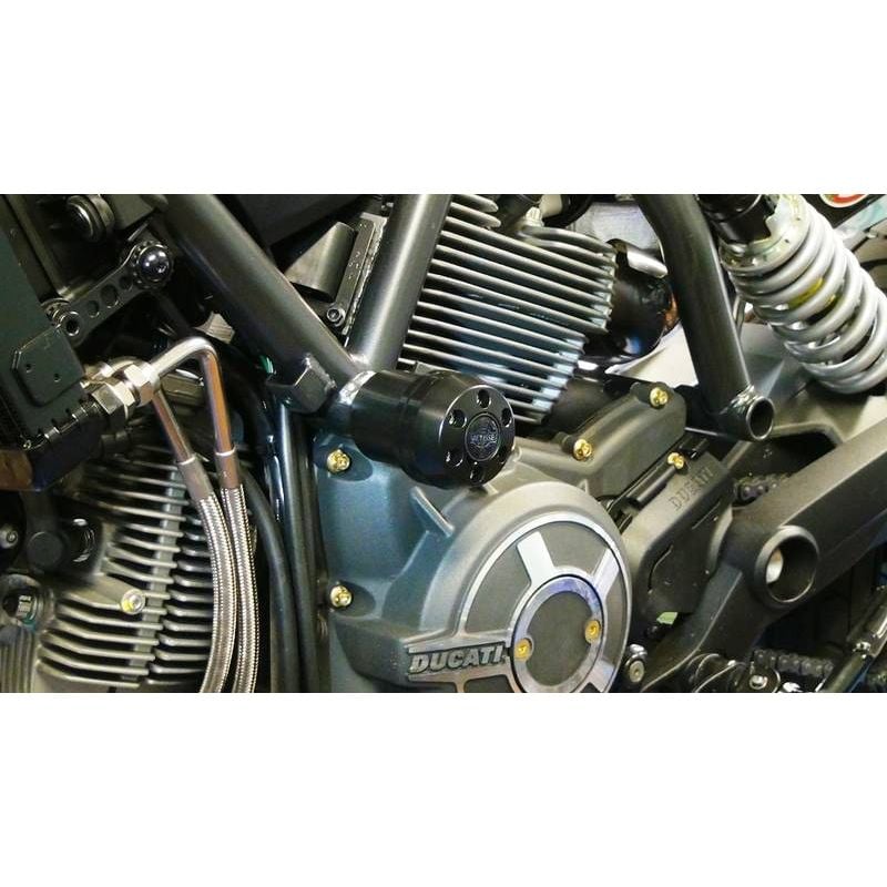 F41DU10KS Tamponi telaio X-Pad - kit completo DUCATI Scrambler 400 Sixty2 400 2016 2021 FASTER96