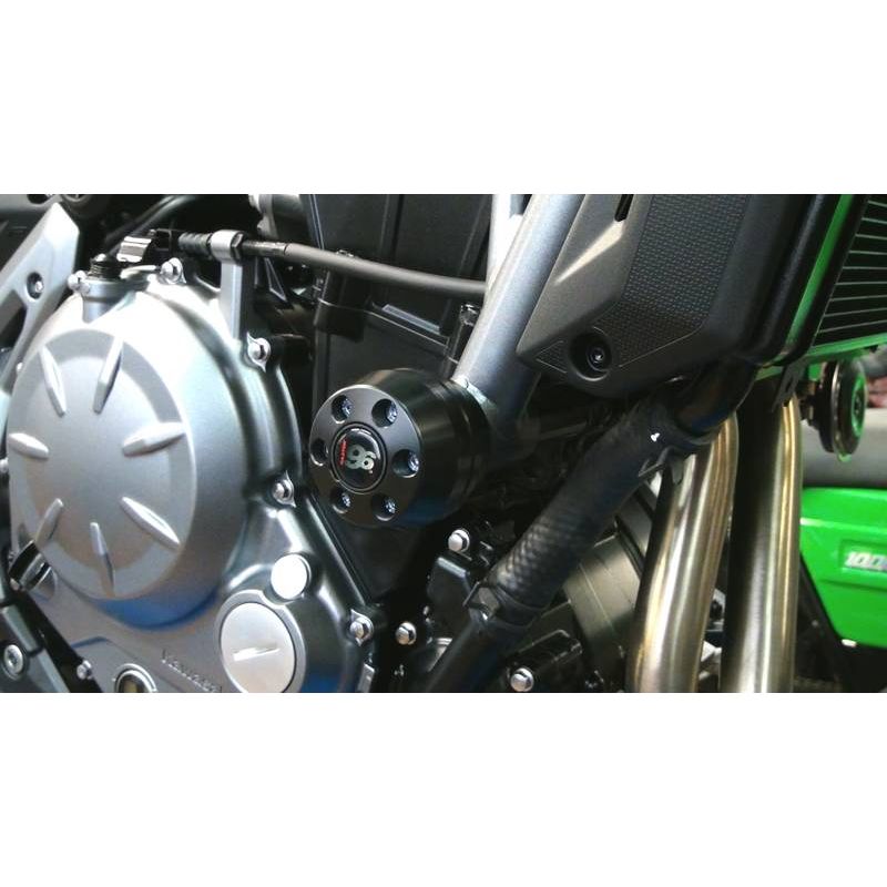 F41KA31KS Tamponi telaio X-Pad - kit completo KAWASAKI Z 650 650 2017 2025 FASTER96