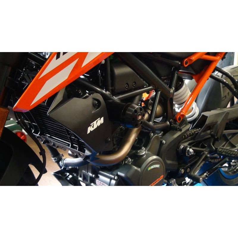 F41KTM03KS Tamponi telaio X-Pad - kit completo KTM Duke 390 (to 2023) 390 2013 2017 FASTER96