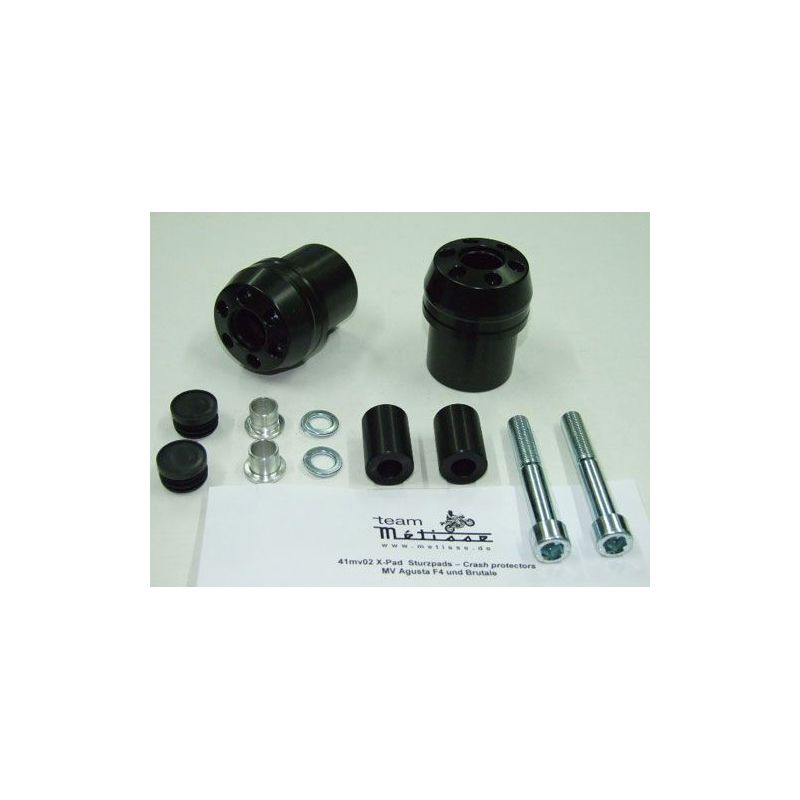 F41MV02AR Tamponi telaio X-Pad - kit completo alto MV-AGUSTA Brutale 989 / R 990 2008 2009 FASTER96