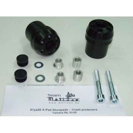 F41YA20KS Tamponi telaio X-Pad - kit completo YAMAHA R6 600 2003 2005 FASTER96