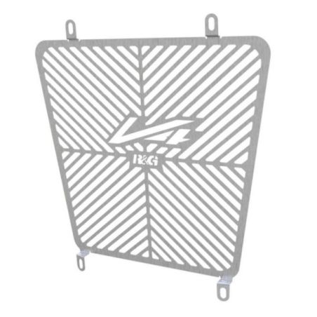 RGBRG0034SS Griglia Radiatore con Marchio - Inox APRILIA Tuono V4 1100 RR 1100 2019 2020 FASTER96 by