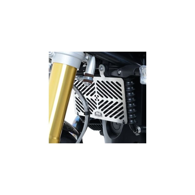RGSCG0004SS Griglia Radiatore Olio - Inox BMW R NineT Pure 1200 2017 2024 FASTER96 by RG