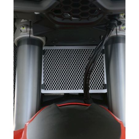 RGOCG0045TI Griglia Radiatore Olio DUCATI Multistrada V4 Pikes Peak 1100 2021 2025 FASTER96 by RG