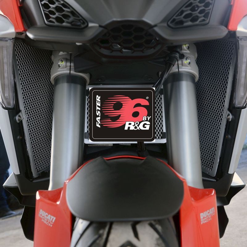 RGRAD0269TI Griglia Radiatore Acqua DUCATI Multistrada V4 Pikes Peak 1100 2021 2025 FASTER96 by RG