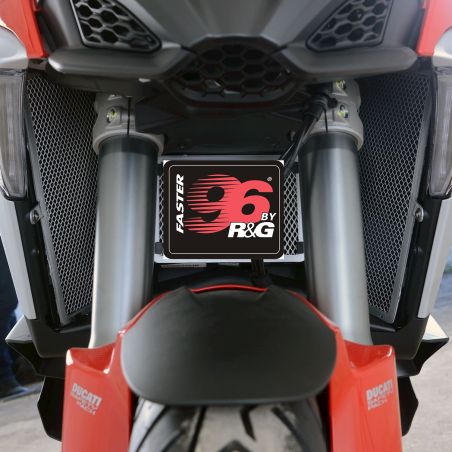 RGRAD0269TI Griglia Radiatore Acqua DUCATI Multistrada V4 Pikes Peak 1100 2021 2025 FASTER96 by RG