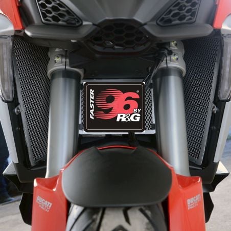 RGRAD0269TI Griglia Radiatore Acqua DUCATI Multistrada V4 Pikes Peak 1100 2021 2025 FASTER96 by RG