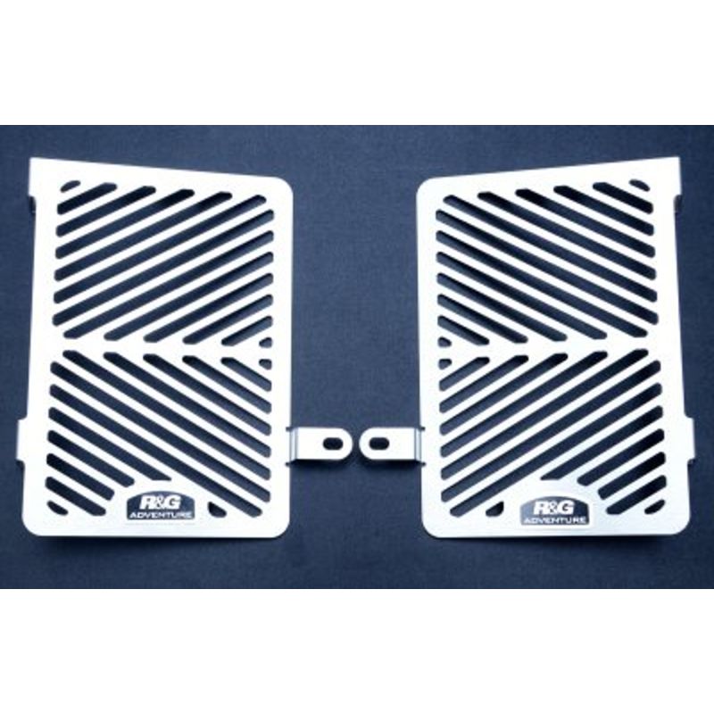RGSRG0023SS Griglia Radiatore Acqua - Inox HONDA Transalp 700 ABS 700 2008 2013 FASTER96 by RG