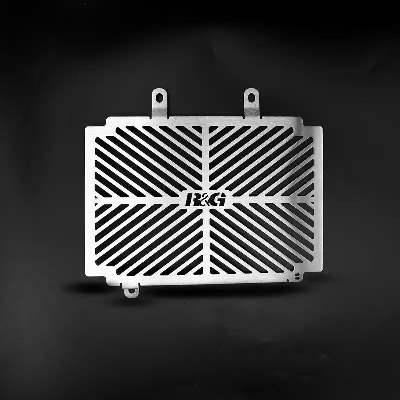 RGBRG0037SS Griglia Radiatore con Marchio - Inox HUSQVARNA Svartpilen 125 125 2021 2024 FASTER96 by