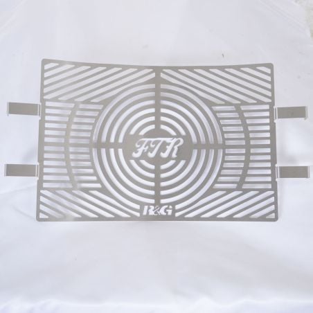 RGBRG0016SS Griglia Radiatore con Marchio - Inox INDIAN FTR 1200 / S / Rally 1130 2019 2025 FASTER96