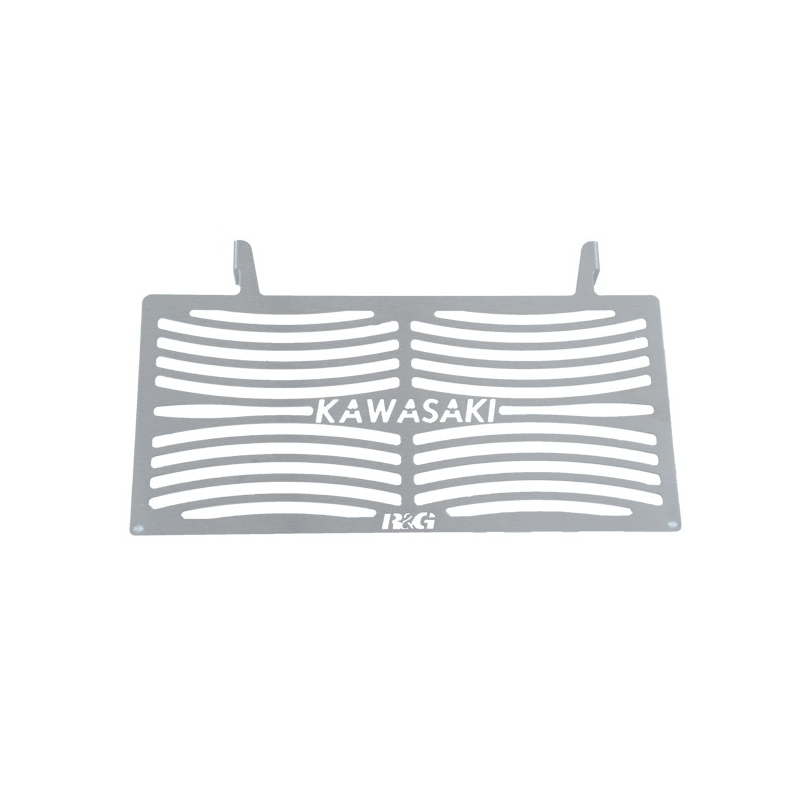 RGBRG0014SS Griglia Radiatore con Marchio - Inox KAWASAKI Z 125 125 2019 2025 FASTER96 by RG