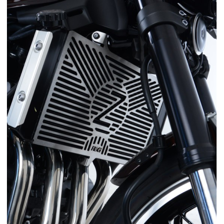 RGBRG0006SS Griglia Radiatore con Marchio - Inox KAWASAKI Z 900 RS 900 2018 2020 FASTER96 by RG
