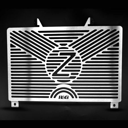 RGBRG0026SS Griglia Radiatore con Marchio - Inox KAWASAKI Z 900 RS 900 2021 2025 FASTER96 by RG