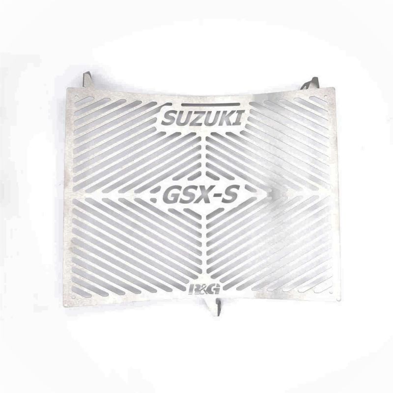 RGBRG0041SS Griglia Radiatore con Marchio - Inox SUZUKI GSX-S 950 1000 2021 2023 FASTER96 by RG