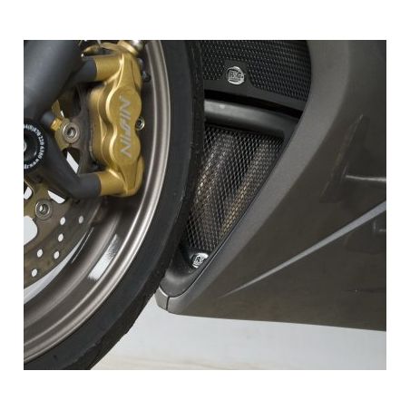 RGDG0009BK Griglia Protezione Collettori TRIUMPH Daytona 675 R 675 2011 2012 FASTER96 by RG