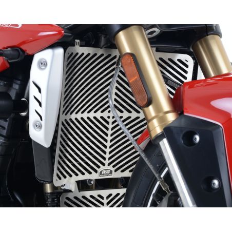 RGSRG0045SS Griglia Radiatore Acqua - Inox TRIUMPH Speed Triple 1050 R 1050 2016 2018 FASTER96 by RG