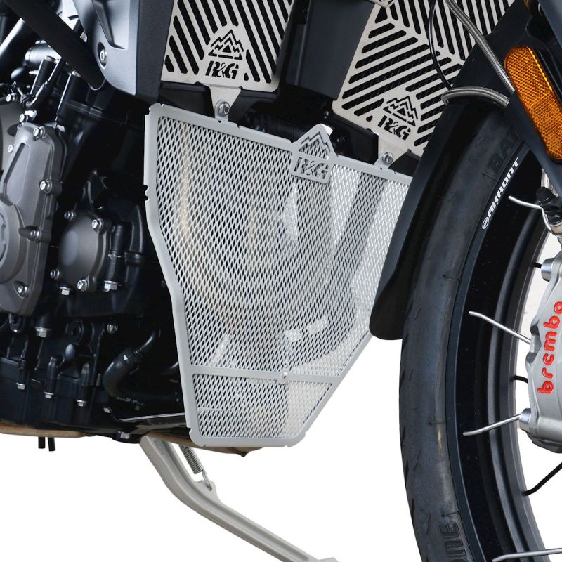 RGDG0043SI Griglia Protezione Collettori TRIUMPH Tiger 900 GT / GT Pro 900 2020 2024 FASTER96 by RG