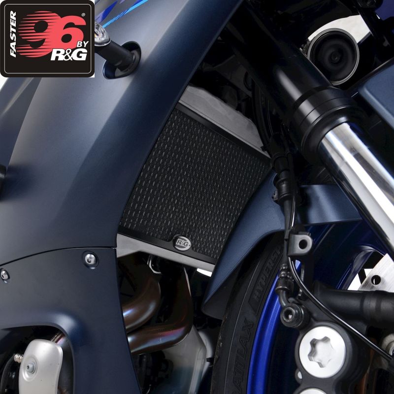 RGRAD0281DKBLUE Griglia Radiatore Acqua YAMAHA R7 (700 twin) 700 2021 2025 FASTER96 by RG