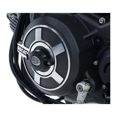 RGECS0092BK Protezioni motore Slider carter motore lato sinistro DUCATI Scrambler 800 Desert Sled (