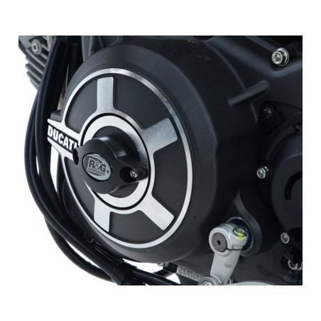 RGECS0092BK Protezioni motore Slider carter motore lato sinistro DUCATI Scrambler 800 Night shift 80