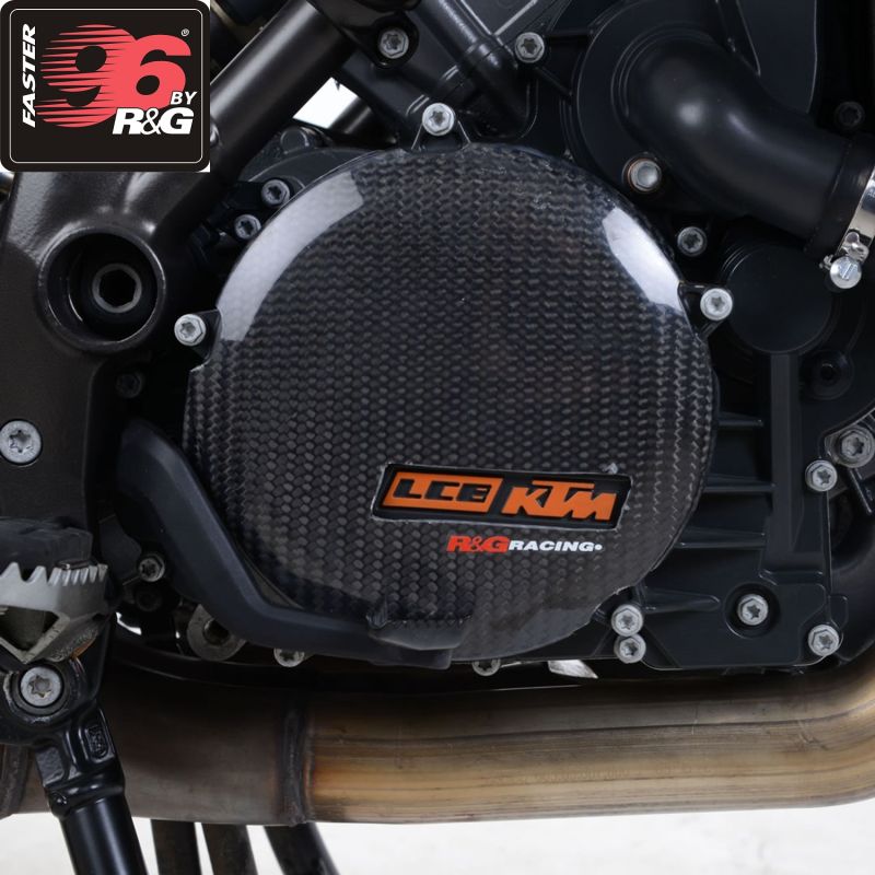 RGECS0103CG Protezioni motore Slider Carbonio carter motore lato sinistro KTM Super Adventure 1290 R