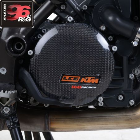 RGECS0103CG Protezioni motore Slider Carbonio carter motore lato sinistro KTM Super Adventure 1290 R