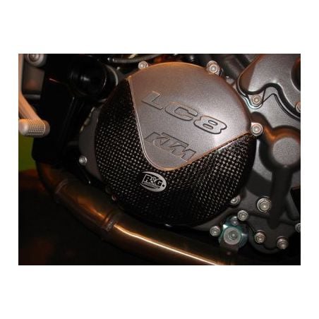 RGECS0010CG Protezioni motore Slider Carbonio carter motore lato destro KTM Supermoto 950 / R 950 20