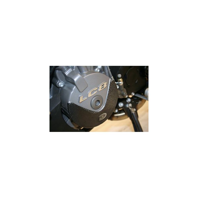 RGECS0011CG Protezioni motore Slider Carbonio carter motore lato sinistro KTM Supermoto R 990 990 20