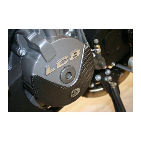 RGECS0011CG Protezioni motore Slider Carbonio carter motore lato sinistro KTM Supermoto T 990 ABS 99