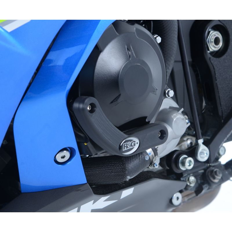 RGECS0117BK Protezioni motore Slider carter motore lato sinistro SUZUKI GSX-R 1000 / R 1000 2017 202