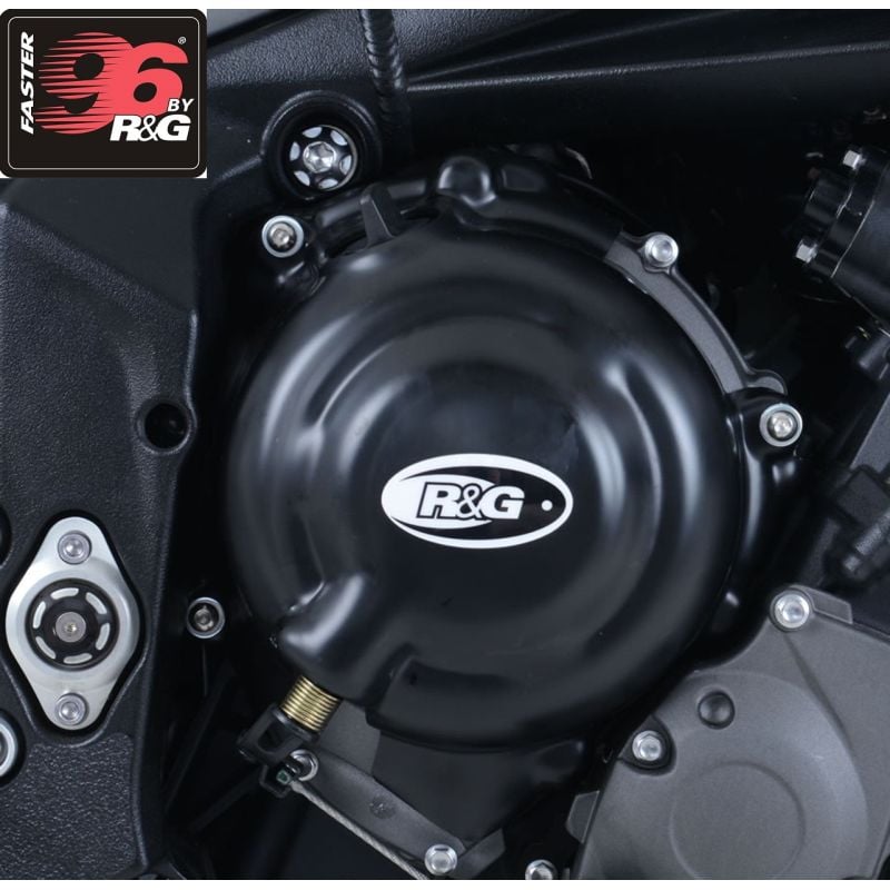 RGECC0120BK Protezione motore lato destro TRIUMPH Daytona Moto 2 765 765 2019 2022 FASTER96 by RG