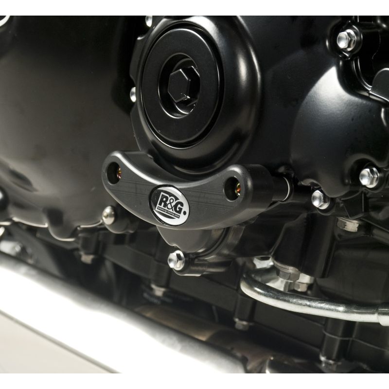 RGECS0021BK Protezioni motore Slider carter motore lato destro TRIUMPH Speed Triple 1050 R 1050 2012