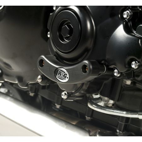 RGECS0021BK Protezioni motore Slider carter motore lato destro TRIUMPH Speed Triple 1050 R 1050 2012