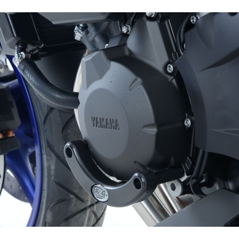 RGECS0065BK Protezioni motore Slider carter motore lato sinistro YAMAHA XJ6 Diversion (semicarenata)
