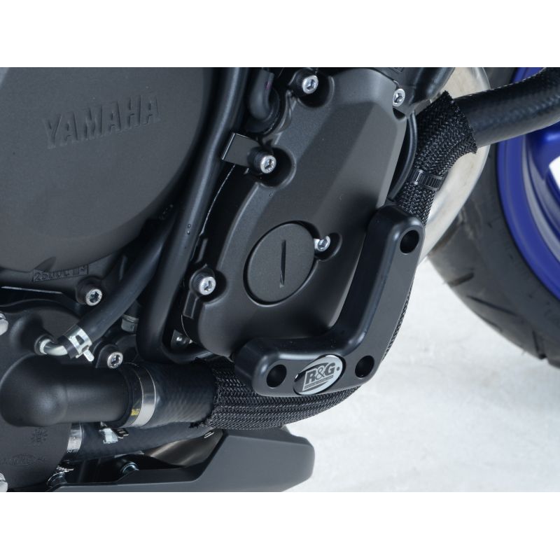 RGECS0066BK Protezioni motore Slider carter motore lato destro YAMAHA XJ6 Diversion F (carenata) 600