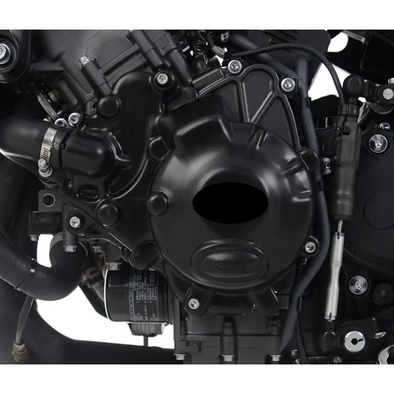 RGECC0333R Protezione motore Corsa lato sinistro YAMAHA MT-09 (2024to ) 900 2024 2025 FASTER96 by RG