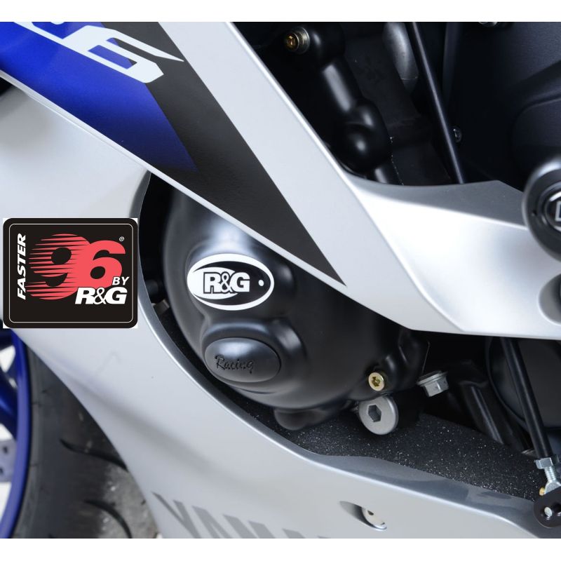 RGECC0032R Protezione motore Corsa lato sinistro YAMAHA R6 600 2006 2017 FASTER96 by RG
