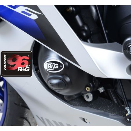 RGECC0032R Protezione motore Corsa lato sinistro YAMAHA R6 600 2006 2017 FASTER96 by RG