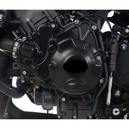 RGECC0333R Protezione motore Corsa lato sinistro YAMAHA Tracer 9 GT 900 2021 2024 FASTER96 by RG