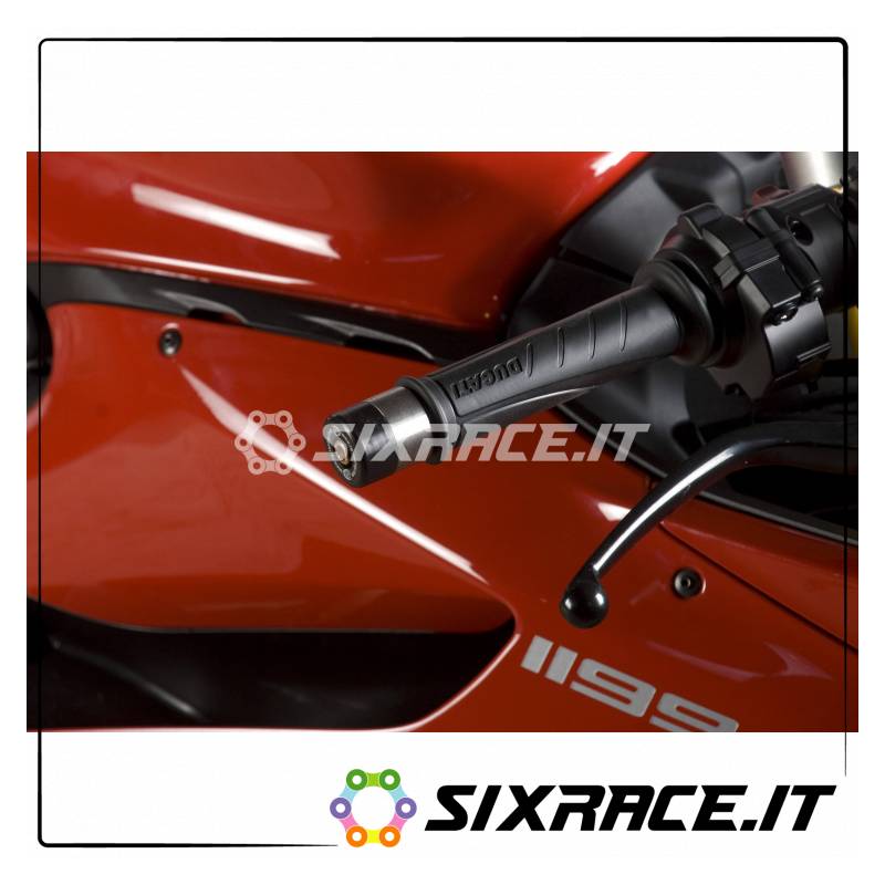 Ducati 748/899/916/959/996/998/1098/1198/1199 stabilisateurs / plaquettes de guidon