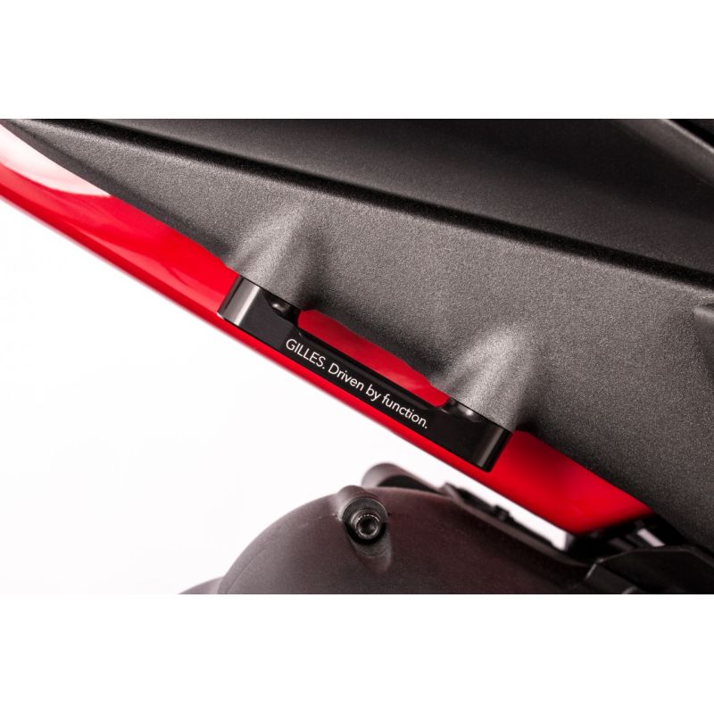 GTPPC-08-KIT-B Coperchi Pista - Kit pedane passeggero DUCATI Panigale V4 R 1000 2019 2024 GILLES TOO