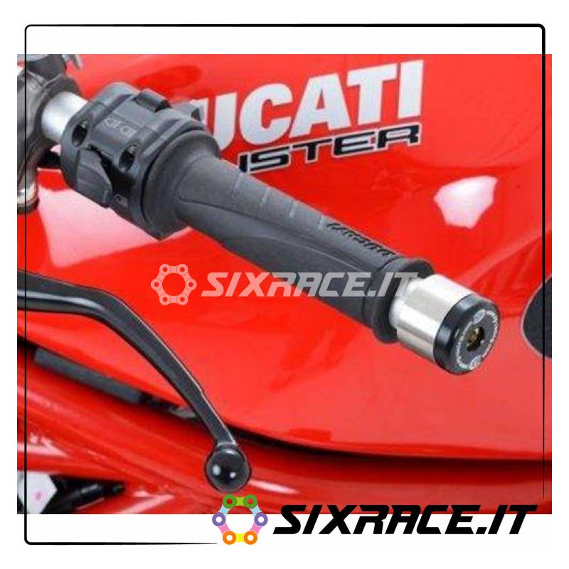 Stabilizzatori / tamponi manubrio for Renthal / LSL bars Ducati 848 08- / M