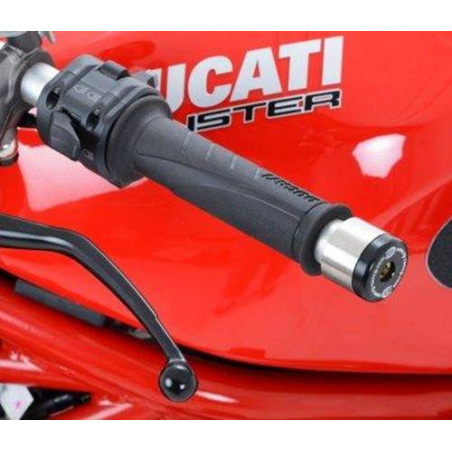 Stabilisateurs / patins de guidon pour barres Renthal / LSL Ducati 848 08- / M