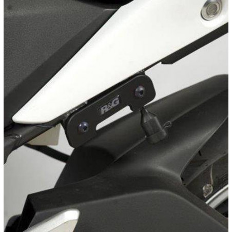 Placchette copri fori poggiapiedi posteriori (pezzo singolo lato sx) Honda CBR2