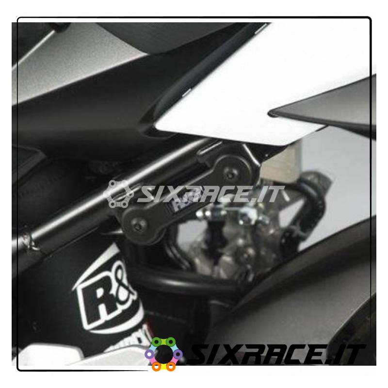 Placchette Copri Fori Poggiapiedi Posteriori (Pezzo Singolo Lato Sx) Suzuki Gsr