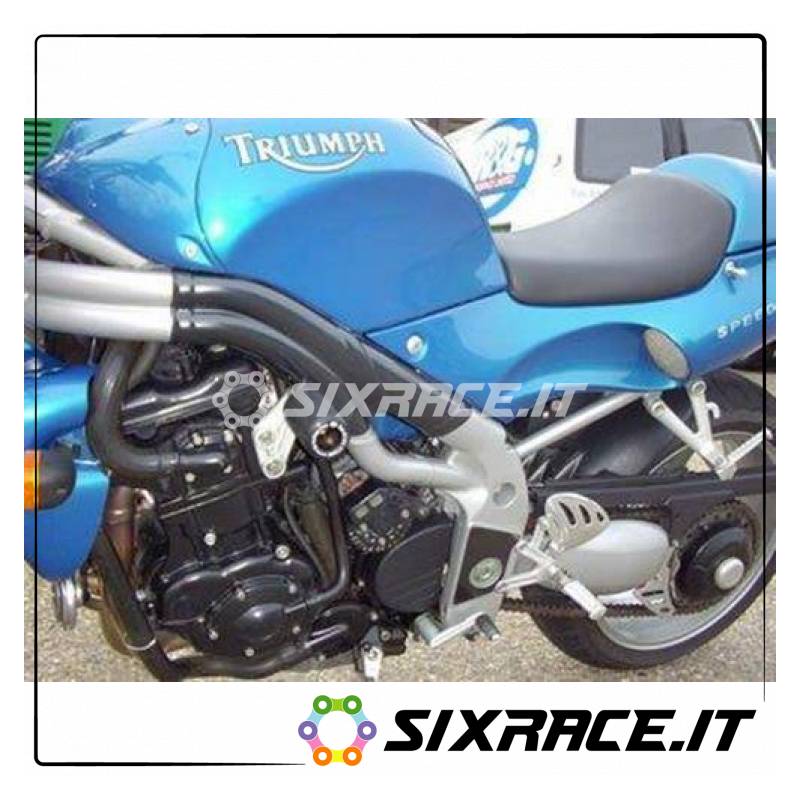 Coussins / protecteurs de cadre de moteur moyen - Triumph Speed Triple 97-07