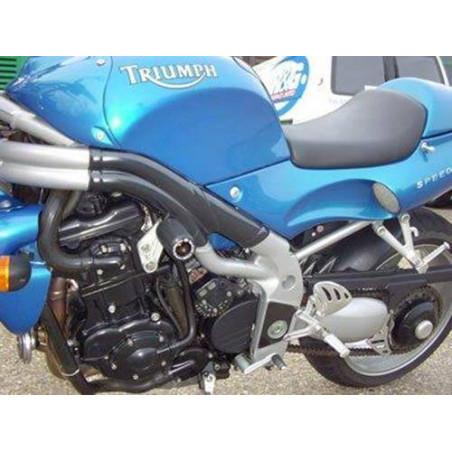 Coussins / protecteurs de cadre de moteur moyen - Triumph Speed Triple 97-07