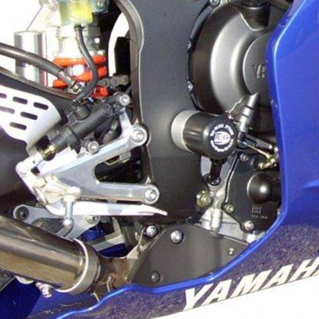 Coussinets de cadre / protecteurs - Baisses Yamaha Yzf-R6 03-05 (Pivot pour bras oscillant)