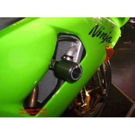 Protections / Protecteurs de cadre - Kawasaki Zx636 05 (C1H Zx6-Rr 05)