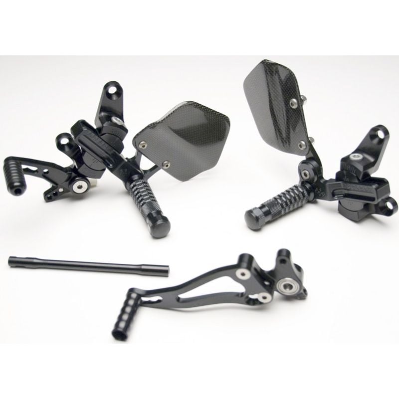 GTVCR-D01-B Pedane VCR38GT DUCATI 1098 R 1200 2008 2009 GILLES TOOLING